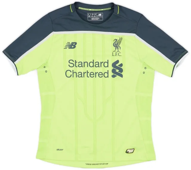 NewBalance 2016-17 Liverpool Third Shirt - 9/10 - (L.Boys)