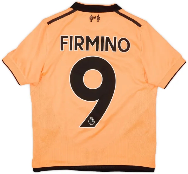 NewBalance 2017-18 Liverpool 125 Years Third Shirt Firmino #9 - 5/10 - (S.Boys)