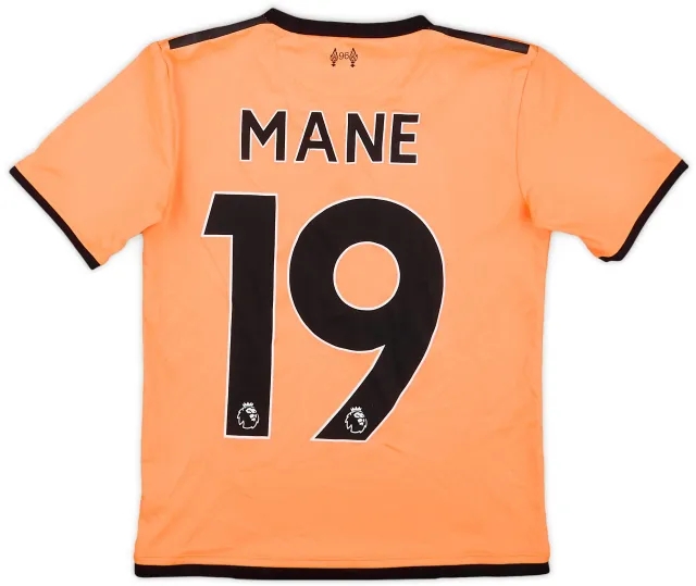 NewBalance 2017-18 Liverpool 125 Years Third Shirt Mane #19 - 7/10 - (S.Boys)