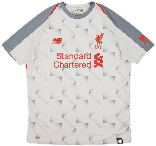 NewBalance 2018-19 Liverpool Third Shirt - 8/10 - (XL.Boys)
