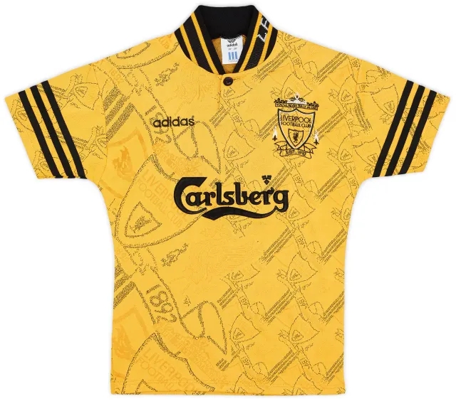 adidas 1994-96 Liverpool Third Shirt - 9/10 - (S.Boys)