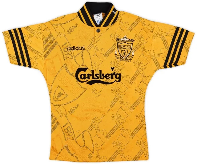 adidas 1994-96 Liverpool Third Shirt - 8/10 - (S.Boys)