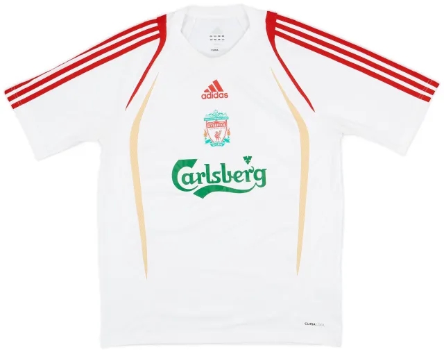 2009-10 Liverpool adidas Training Shirt - 7/10 - (M/L)