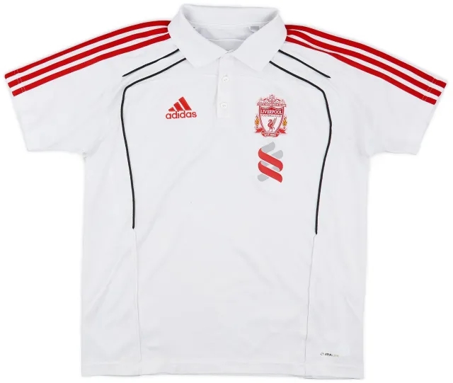 2010-11 Liverpool adidas Polo Shirt - 6/10 - (L)