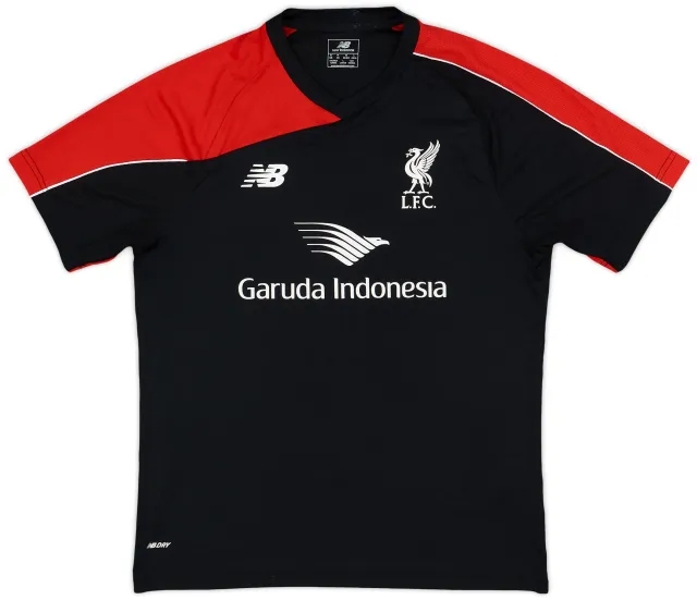 2015-16 Liverpool New Balance Training Shirt - 7/10 - (M)
