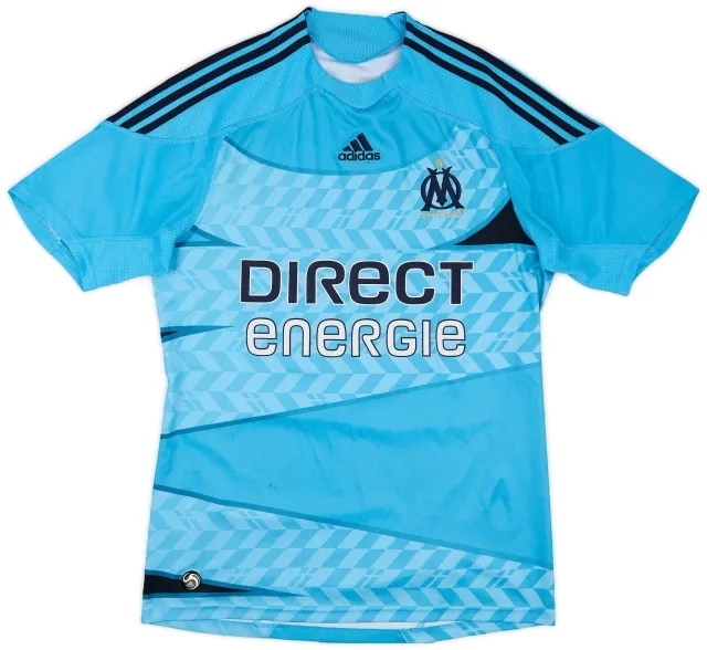adidas 2009-10 Olympique Marseille Away Shirt - 8/10 - (M)
