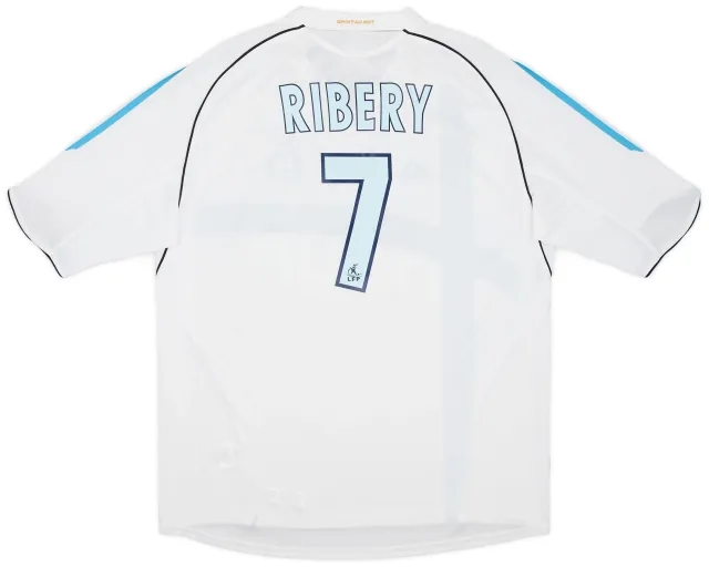 adidas 2005-06 Olympique Marseille Home Shirt Ribery #7 - 8/10 - (XL)