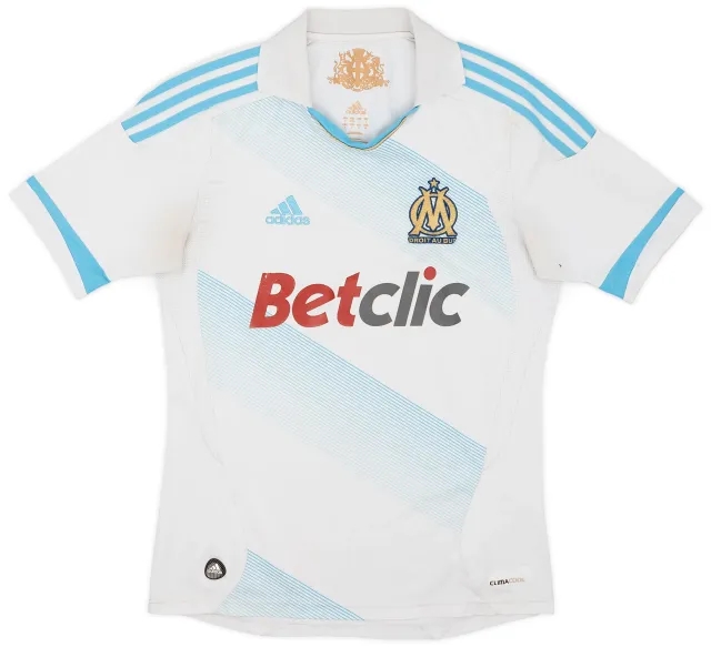 adidas 2011-12 Olympique Marseille Home Shirt - 5/10 - (S)