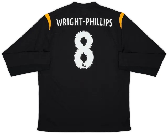 Umbro 2009-10 Manchester City Away L/S Shirt Wright-Phillips #8 (L)