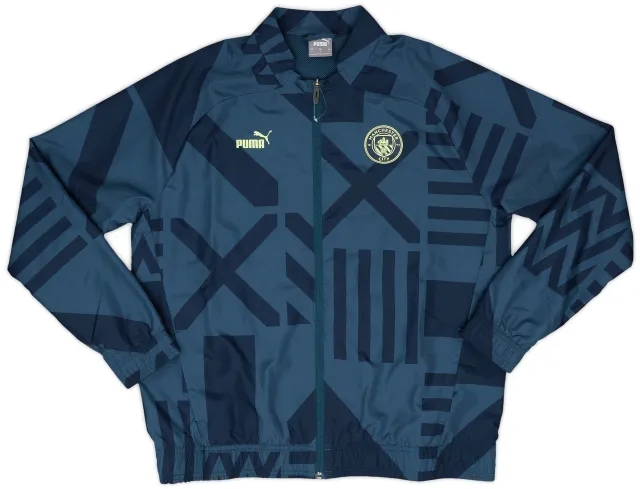 2022-23 Manchester City Puma Track Jacket - 7/10 - (L)