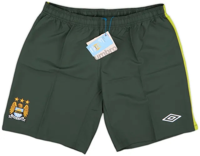 2011-12 Manchester City Umbro GK Shorts (XL)