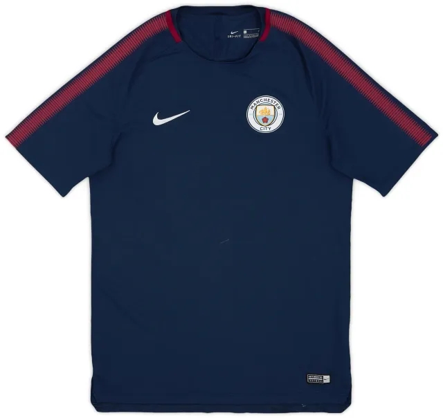 2017-18 Manchester City Nike Training Shirt - 9/10 - (L)