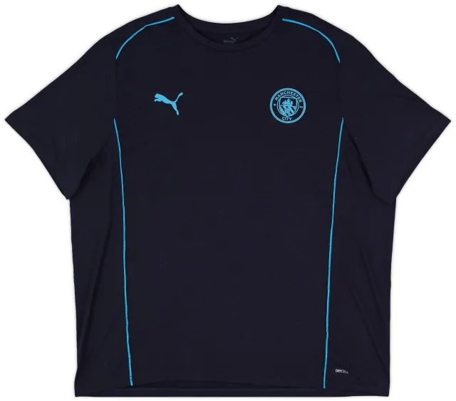 2023-24 Manchester City Puma Cotton Tee - 8/10 - (XXL)