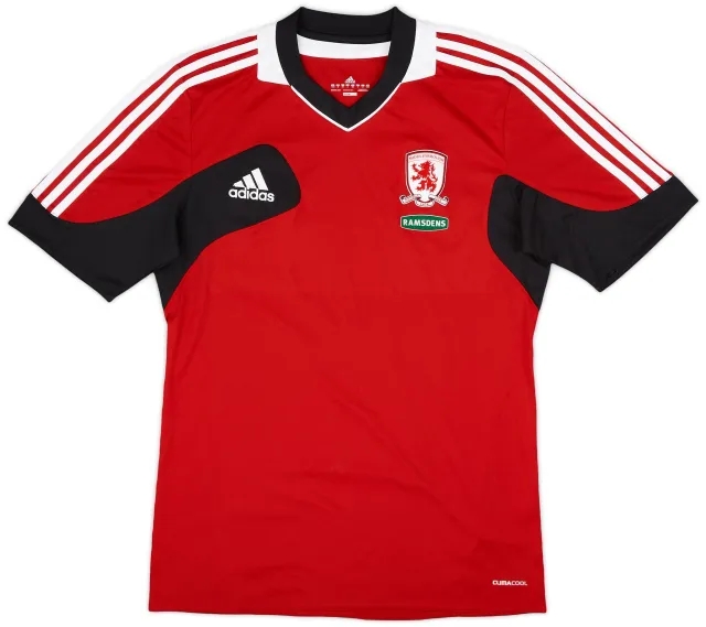 2012-13 Middlesbrough adidas Training Shirt - 8/10 - (M/L)