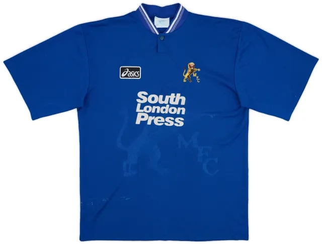 Asics 1996-97 Millwall Home Shirt - 6/10 - (XL)