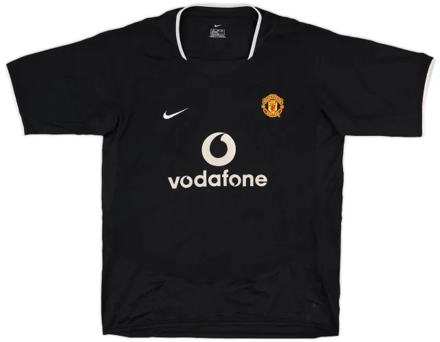 Nike 2003-05 Manchester United Away Shirt - 8/10 - (XL.Boys)