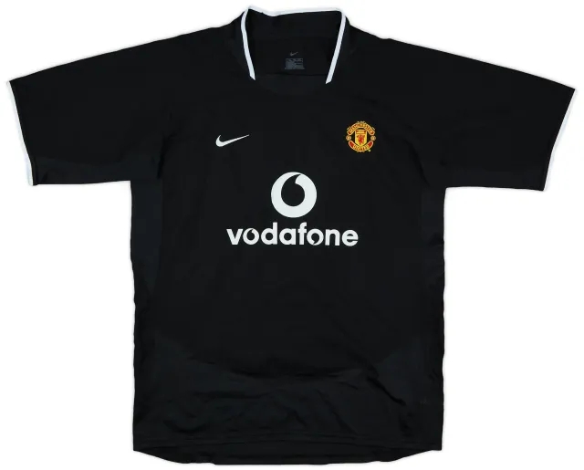 Nike 2003-05 Manchester United Away Shirt - 8/10 - (XL.Boys)