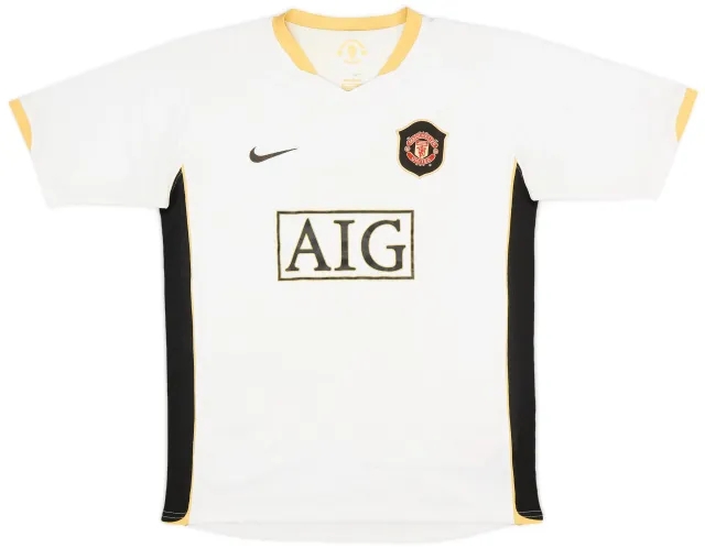 Nike 2006-08 Manchester United Away Shirt - 7/10 - (XL.Boys)