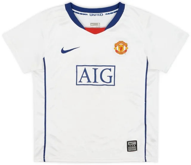 Nike 2008-10 Manchester United Away Shirt - 8/10 - (4-5 Years)