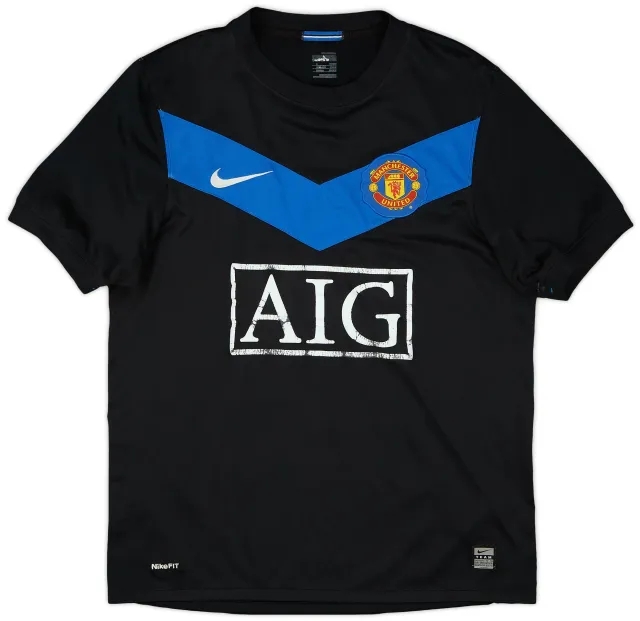 Nike 2009-10 Manchester United Away Shirt - 5/10 - (S)