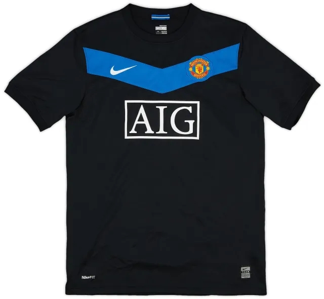 Nike 2009-10 Manchester United Away Shirt - 9/10 - (XL.Boys)