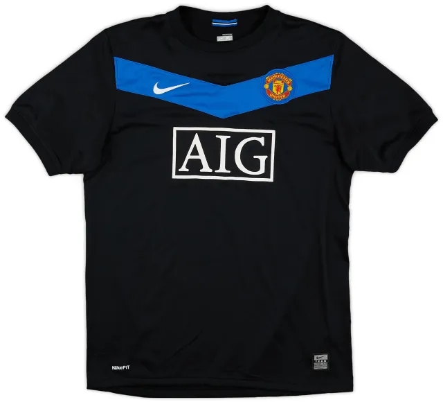 Nike 2009-10 Manchester United Away Shirt - 10/10 - (XL.Boys)