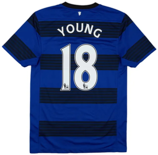 Nike 2011-13 Manchester United Away Shirt Young #18 - 8/10 - (S)