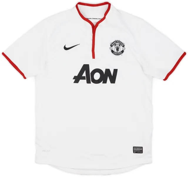 Nike 2012-14 Manchester United Away Shirt - 7/10 - (L.Boys)