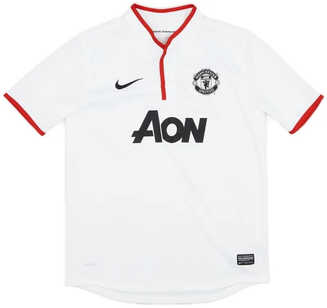 Nike 2012-14 Manchester United Away Shirt - 7/10 - (L.Boys)