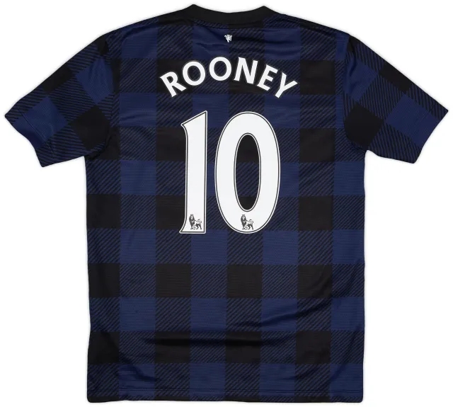 Nike 2013-14 Manchester United Away Shirt Rooney #10 - 7/10 - (M)