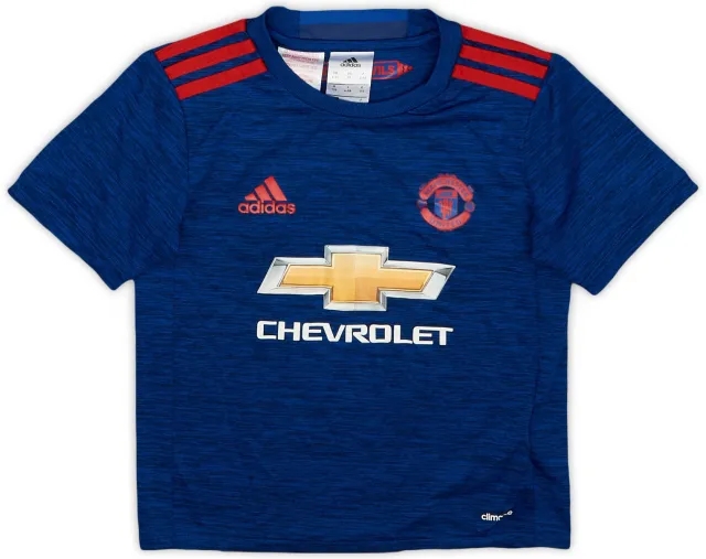 adidas 2016-17 Manchester United Away Shirt - 9/10 - (4-5 Years)