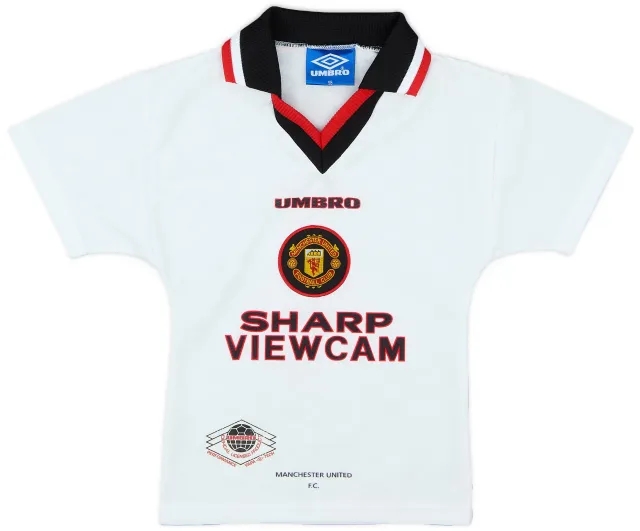 Umbro 1996-97 Manchester United Away Shirt - 9/10 - (S.Boys)
