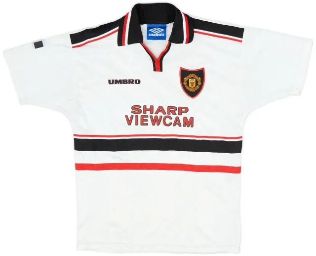 Umbro 1997-99 Manchester United Away Shirt - 6/10 - (L.Boys)