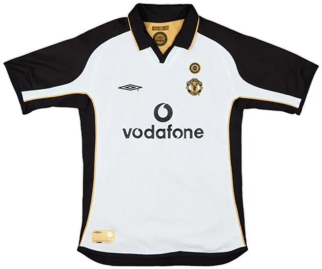 Umbro 2001-02 Manchester United Centenary Away/Third Shirt - 6/10 - (M.Boys)