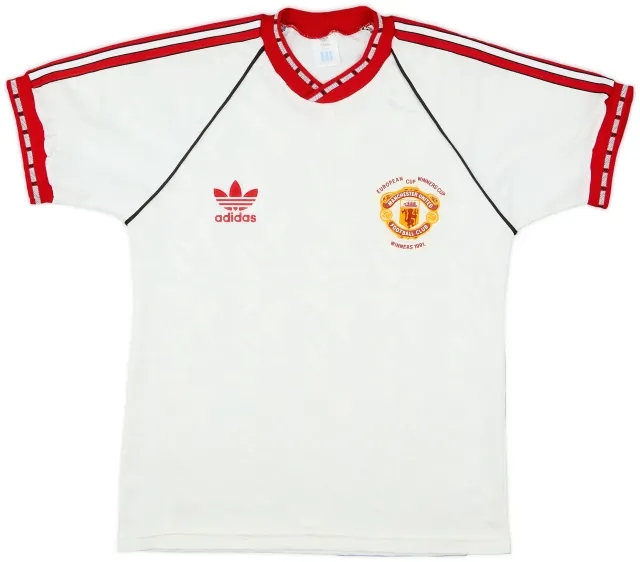 adidas 1991 Manchester United ECWC Shirt - 9/10 - (S)