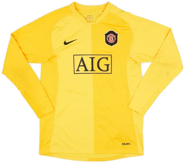 Nike 2006-07 Manchester United GK Shirt - 8/10 - (XL.Boys)