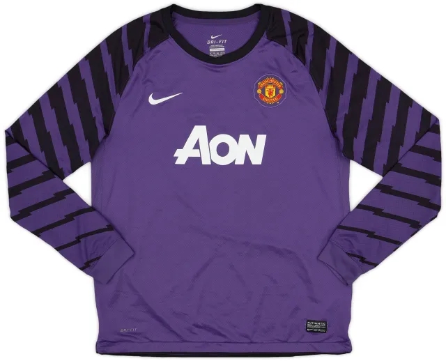 Nike 2010-11 Manchester United GK Shirt - 7/10 - (XL.Boys)