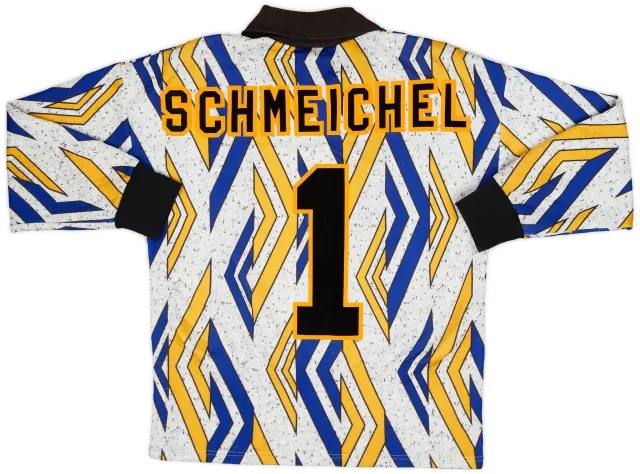 Umbro 1993-94 Manchester United GK Shirt Schmeichel #1 - 7/10 - (S)