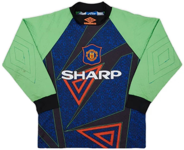 Umbro 1994-96 Manchester United GK Shirt - 6/10 - (Y)