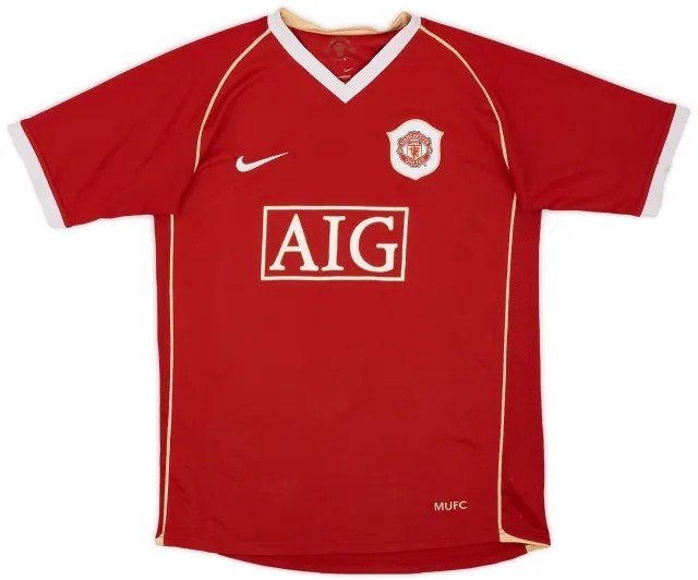 Nike 2006-07 Manchester United Home Shirt Rooney #8 - 5/10 - (L)