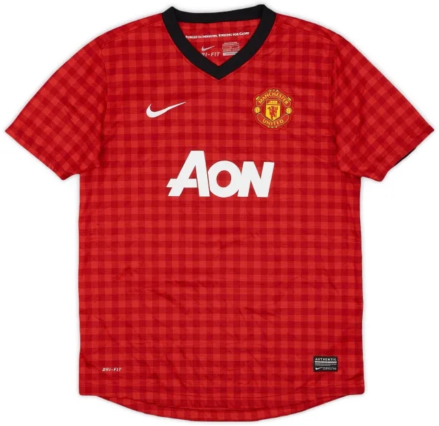 Nike 2012-13 Manchester United Home Shirt v. Persie #20 - 6/10 - (S)