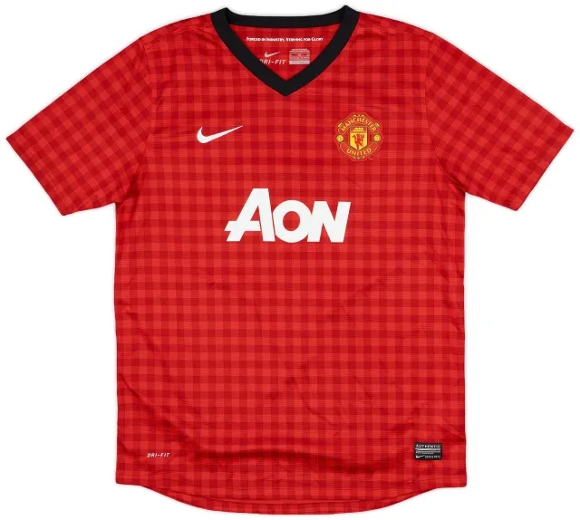 Nike 2012-13 Manchester United Home Shirt - 7/10 - (XL.Boys)