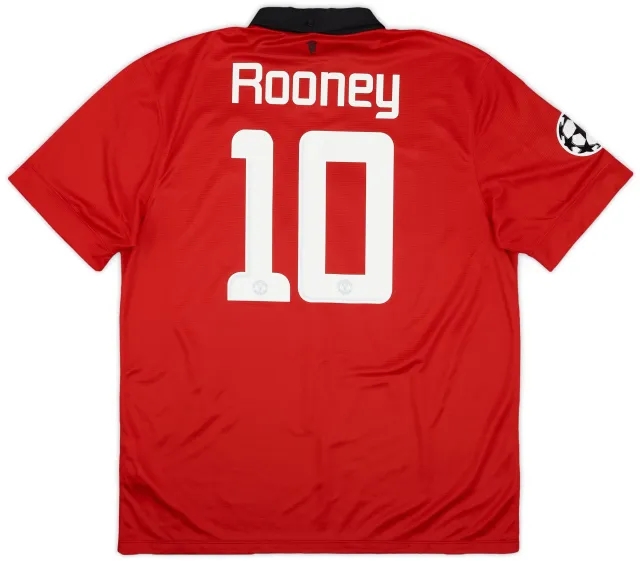 Nike 2013-14 Manchester United Home Shirt Rooney #10 (XL)