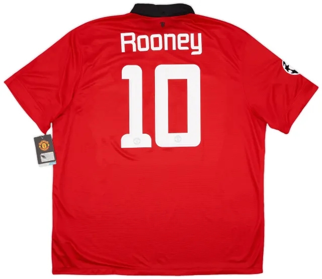 Nike 2013-14 Manchester United Home Shirt Rooney #10 (XXL)