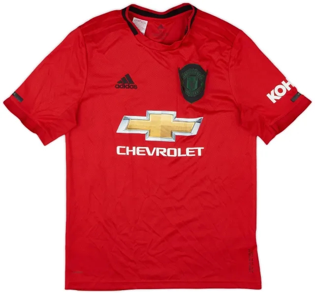 adidas 2019-20 Manchester United Home Shirt - 6/10 - (XL.Boys)