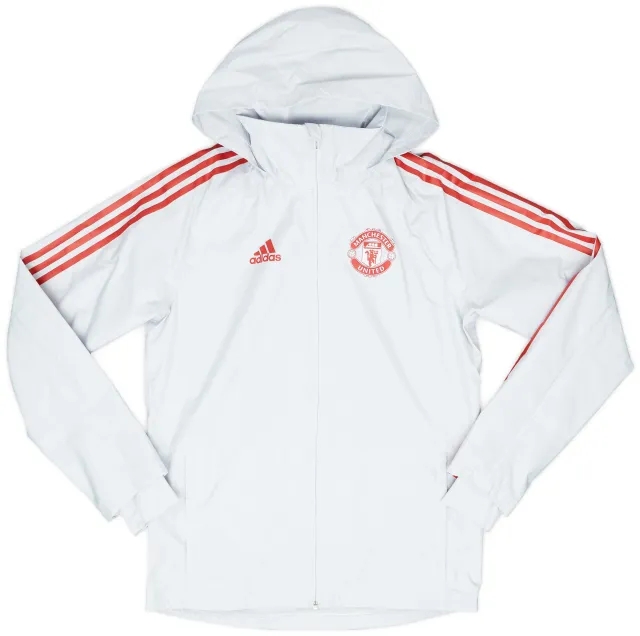 2021-22 Manchester United adidas Rain Jacket - 8/10 - (S)