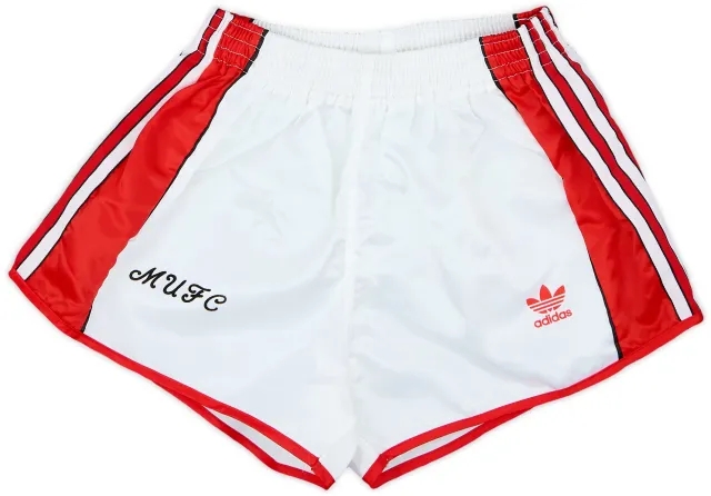 adidas 1990-92 Manchester United Home Shorts - 8/10 - (XS)