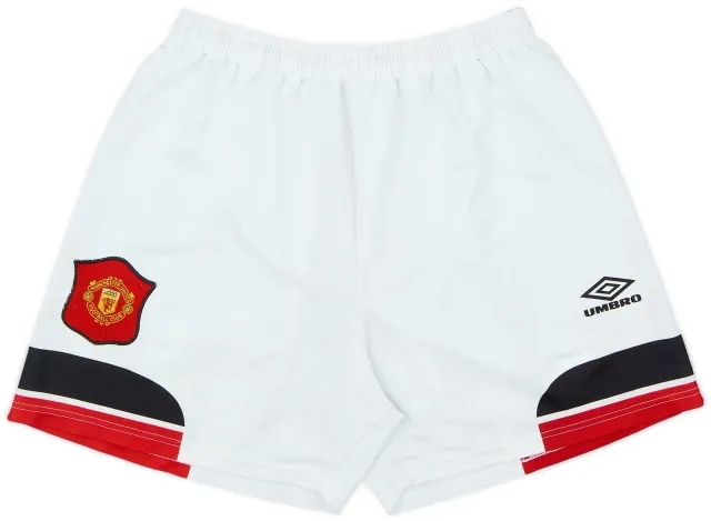 Umbro 1994-96 Manchester United Home Shorts - 7/10 - (M)