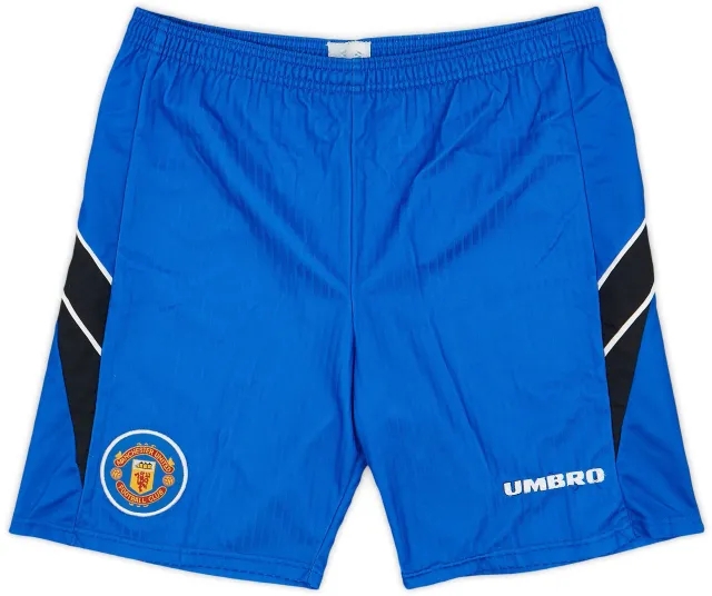 Umbro 1996-98 Manchester United Third Shorts - 6/10 - (M)