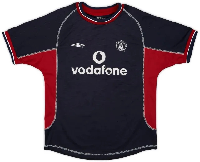 Umbro 2000-01 Manchester United Third Shirt - 8/10 - (M.Boys)